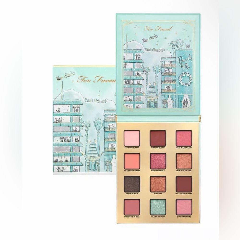Too Faced Christmas In Los Angeles Limited Edition Palette New